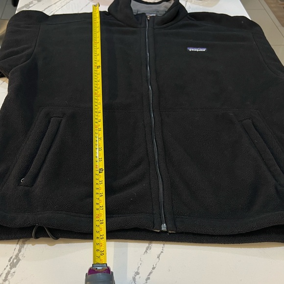 Patagonia Synchilla Black Fleece Zip Up Men's Jacket size L - Picture 14 of 16